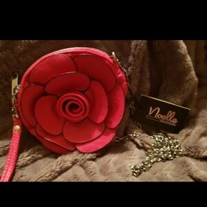 Noelle Pink Rose Crossbody Bag